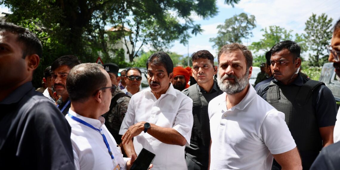 Rahul Gandhi in Manipur