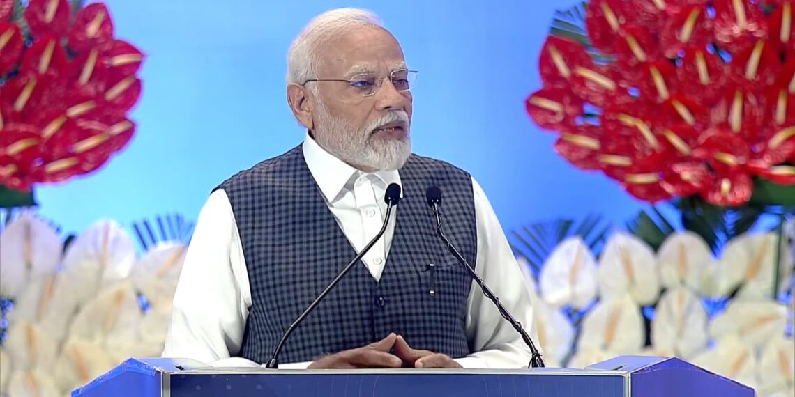 प्रधानमंत्री नरेंद्र मोदी ने आकांक्षी ब्लॉकों के लिए सप्ताह भर चलने वाले विशिष्ट कार्यक्रम 'संकल्प सप्ताह' का शुभारंभ किया