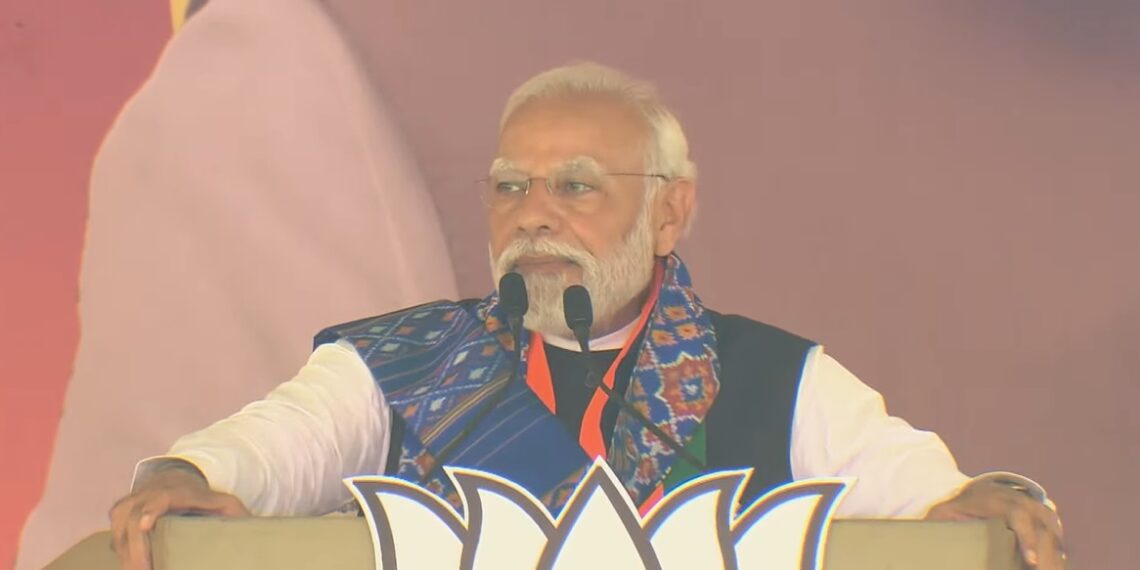 कांग्रेस को वोट यानी फिर से KCR की सरकार: पीएम मोदी