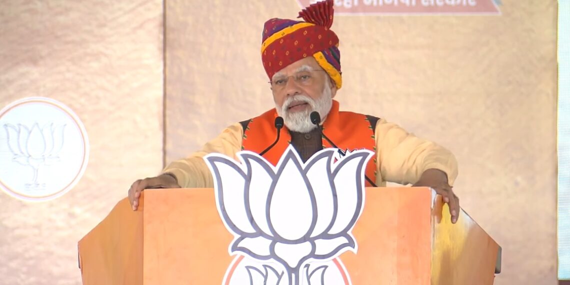 मोदी की गारंटी कांग्रेस के हर झूठे वादों पर भारी: पीएम मोदी