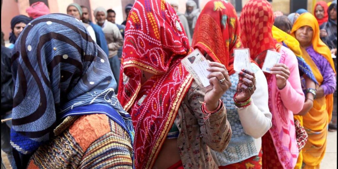 राजस्थान चुनाव : शाम 5 बजे तक 68 प्रतिशत से अधिक मतदान दर्ज किया