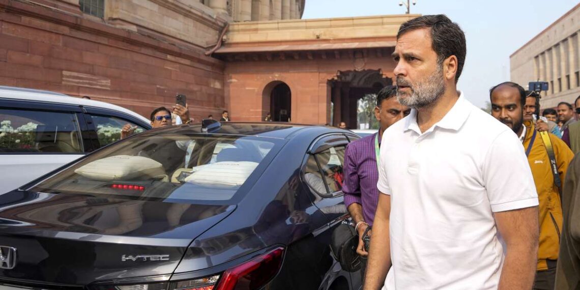 राहुल गांधी का कहना है कि बेरोजगारी के कारण संसद की सुरक्षा में सेंध लगी