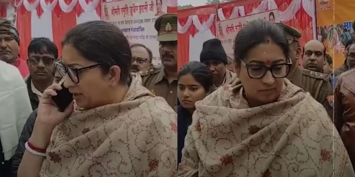 स्मृति ईरानी: 'अमेठी में हर व्यक्ति की मुझ तक पहुंच है'