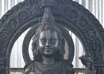 सामने आई भगवान रामलला की पहली तस्वीर