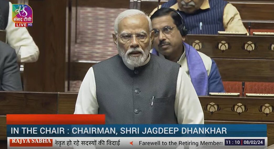 राज्यसभा से निकलकर जनसभा में जा रहे हैं : पीएम मोदी