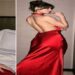 disha in red hot dress new
