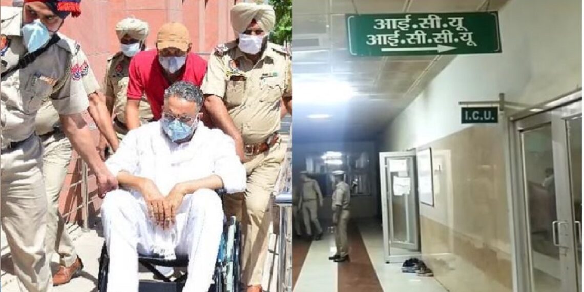 mukhtar-ansari in hospital