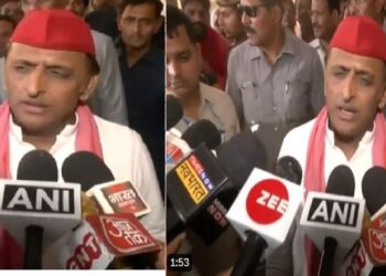 Loksabha Election 2024: Akhilesh Yadav targeted the government in Etawah, Uttar Pradesh,