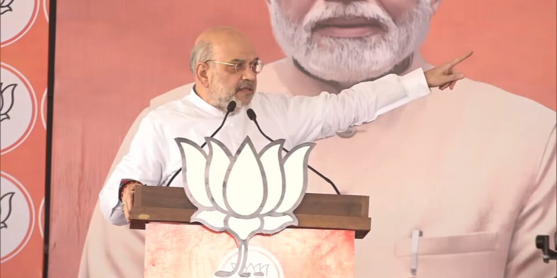 वोटबैंक के लालच के कारण कांग्रेस रामलला के दर्शन करने भी नहीं गए: अमित शाह