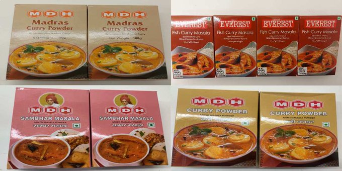 MDH Everest Spices Banned
