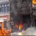 पटना जंक्शन के पास लगी भीषण आग, कई लोग हैं फंसे