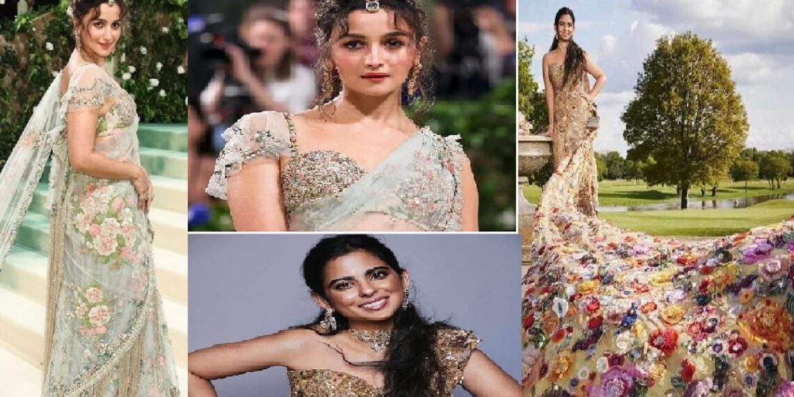 Alia bhatt and isha ambanni in met gala 2024