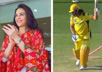 एमएस धोनी के जीरो पर आउट होने पर प्रीति जिंटा क्या बोलीं?