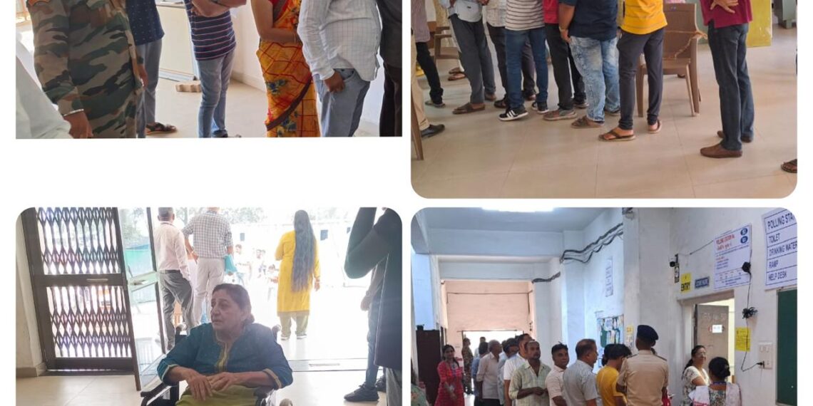 लोकसभा चुनाव के तीसरे चरण में किस राज्य में कितना मतदान हुआ?
