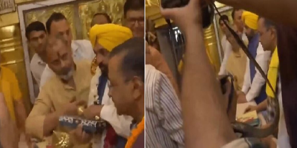 Kejriwal offers prayers at Hanuman Temple, ahead of roadshow later today