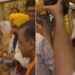 Kejriwal offers prayers at Hanuman Temple, ahead of roadshow later today