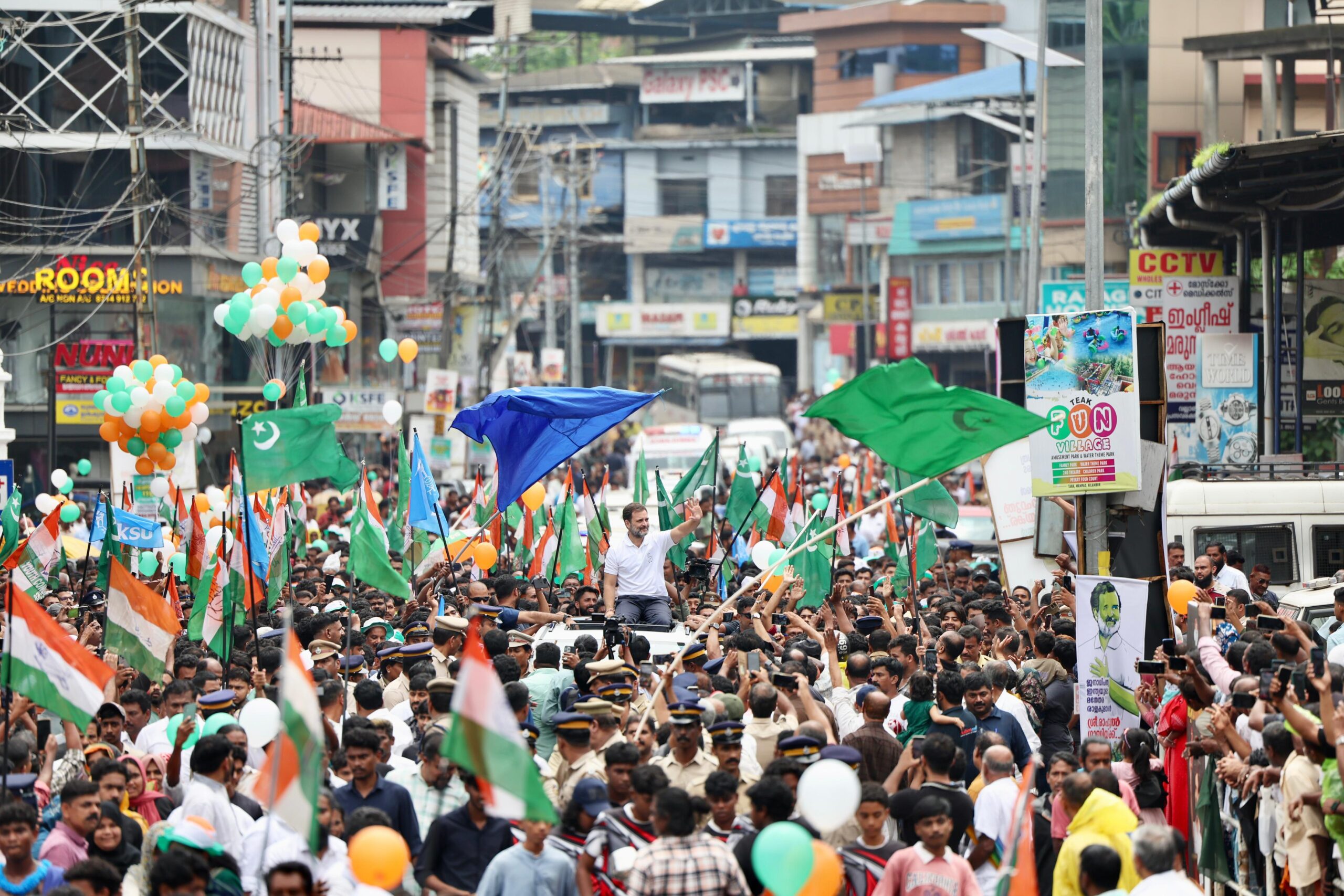 Rahul gandhi in kerala 