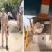 dispute over toll tax in Chhijarasi, Hapur, toll plaza was demolished with a bulldozer, video went viral