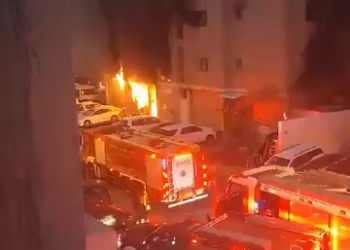 कुवैत के इमारत में लगी भीषण आग, 40 भारतीयों की गई जान