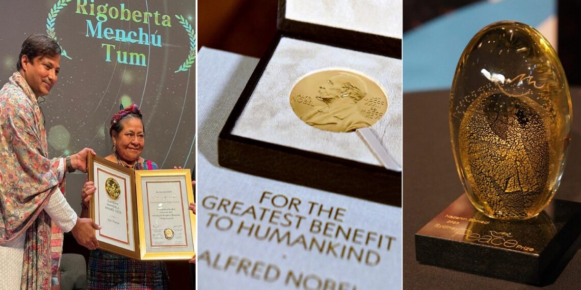 5 most prestigious peace prizes award globally