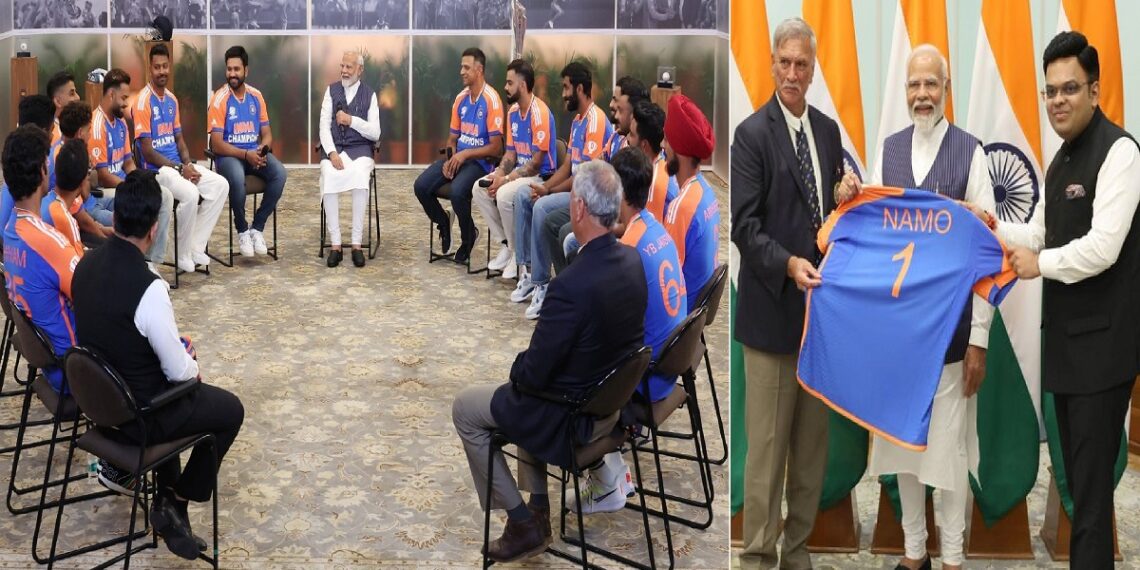 PM Narendra Modi-Team India Meeting