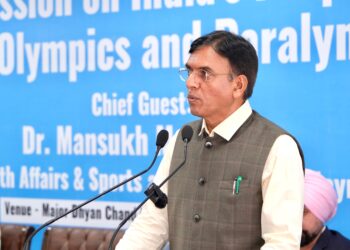 पेरिस ओलंपिक पर चर्चा में शामिल हुए मंत्री मनसुख मंडाविया - Panchayati Times