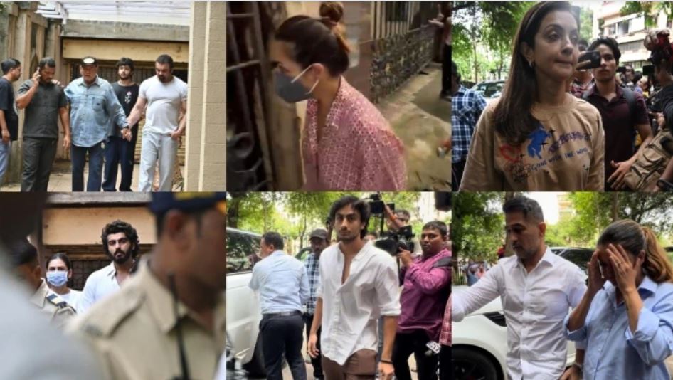 Malaika Arora Father Suicide Arbaaz, Kareena Kapoor, Ananya Pandey, Arhaan Khan reach Malaika Arora's house