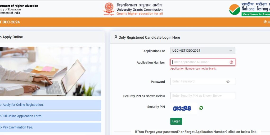 Apply for UGC NET December session,