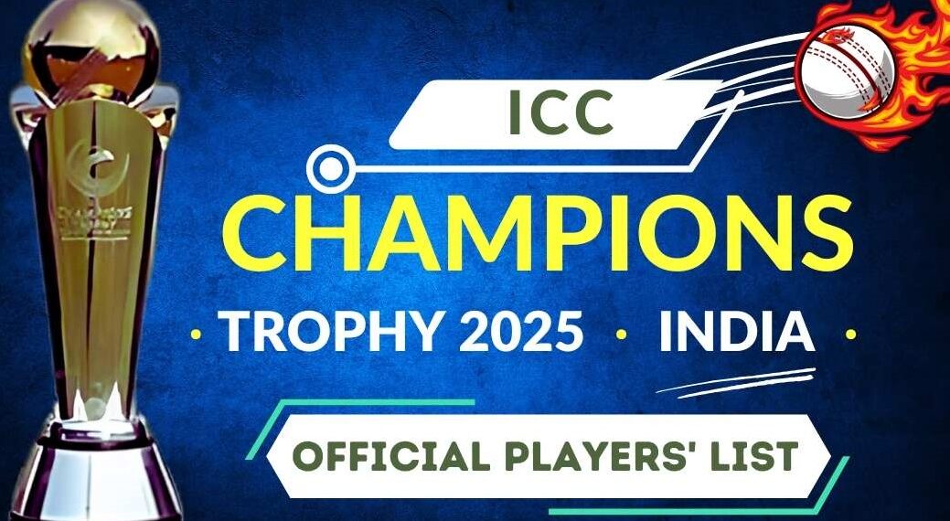 ICC Champions Trophy 2025 India Squad Announced
