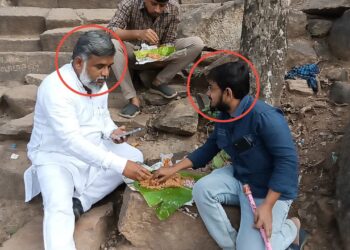 इस सांसद पर लगा मंदिर में मांस खाने का आरोप : Panchayati Times