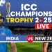 India vs New Zealand, Champions Trophy 2025