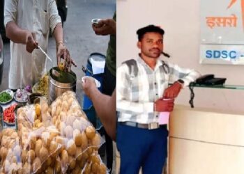 A golgappa seller got selected in ISRO!