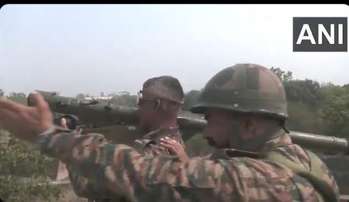 The Golden Temple was the target of terrorists, the army showed in a live demo how the AKASH defense system destroyed them?