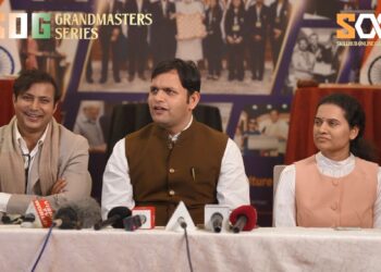 SOG Grandmasters Series: हरियाणा खेल मंत्री गौरव गौतम ने SOG टीम को दी बधाई, बोले- शानदार पहल है