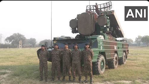 The Golden Temple was the target of terrorists, the army showed in a live demo how the AKASH defense system destroyed them?