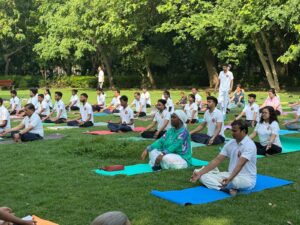 अंतरराष्ट्रीय योग दिवस पर देशभर में उमंग, GMF ने भी लगाया शिविर - Panchayati Times