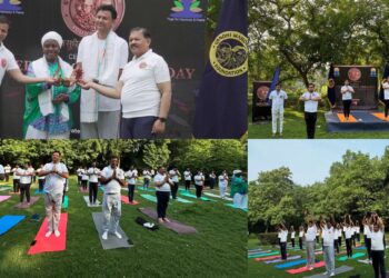 अंतरराष्ट्रीय योग दिवस पर देशभर में उमंग, GMF ने भी लगाया शिविर - Panchayati Times