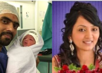 A memorial service had been held for the woman just a few days ago