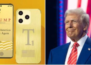 Donald Trump launches a 'gold' phone, know the price and features of T1 phone that competes with Apple