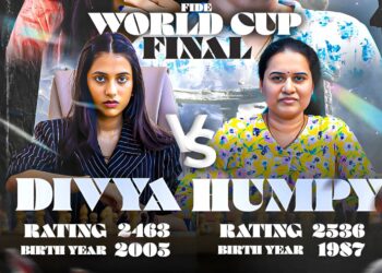 फीडे महिला शतरंज वर्ल्ड कप 2025 फाइनल: कोनेरु हम्पी और दिव्या देशमुख के बीच ड्रॉ