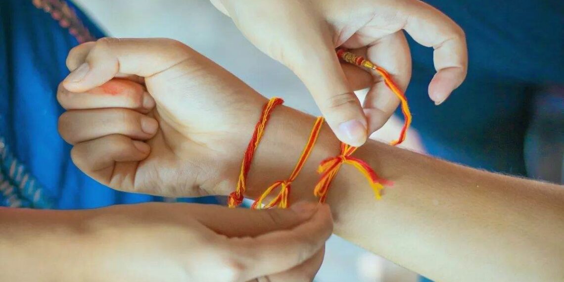 Why are three knots tied while tying a Rakhi? What is the belief
