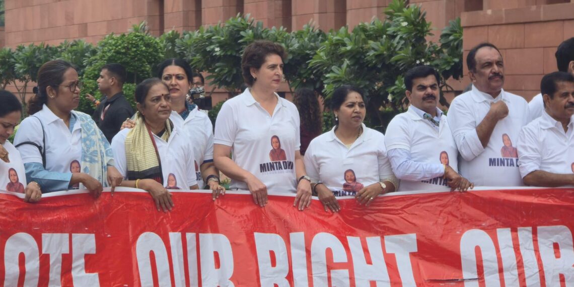 Who is Minta Devi of Bihar, whose name Priyanka Gandhi and Rahul Gandhi wore to protest