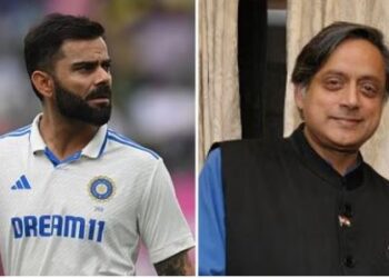 During the India-England match, Shashi Tharoor remembered Virat Kohli and said, 'The country needs you'
