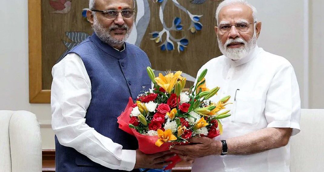 सीपी राधाकृष्णन बने देश के नए उपराष्ट्रपति