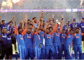 IND vs PAK highlights, Asia Cup 2025 Final: India celebrated Asia Cup victory without the trophy.