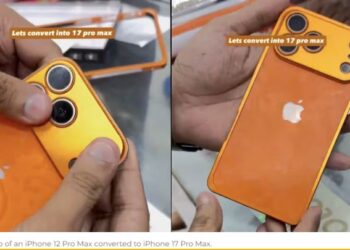 Video Viral: Man converts iPhone 12 into iPhone 17 Pro