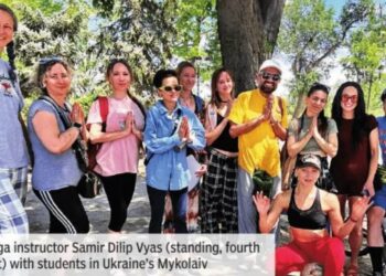 Russia-Ukraine war: Ukrainians are recovering from their troubles through Indian Yoga, know what is that special energy?