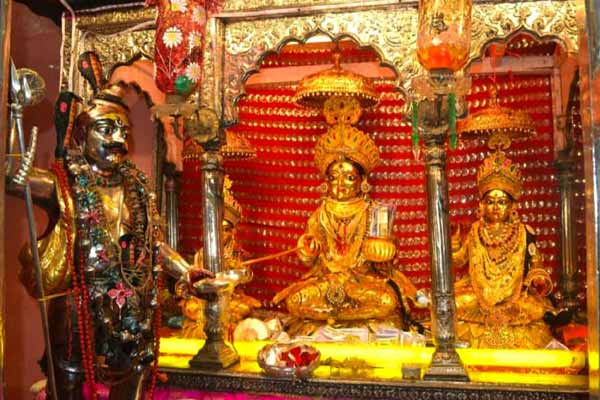 The Mata Annapurna Devi Temple in Varanasi, open only four days a year, offers a 'treasure coin' as prasad.