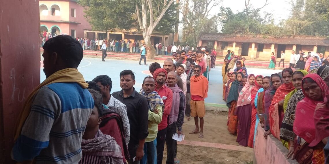बिहार विधानसभा चुनाव के दूसरे चरण में मतदान जारी - Panchayati Times