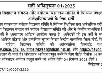 KVS Vacancy 2025: 9156 पदों पर वैकेंसी, जानें आवेदन प्रक्रिया - Panchayati Times